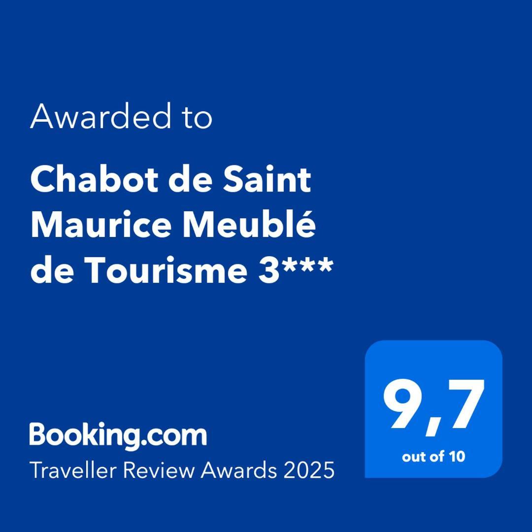 シャンベリChabot De Saint Maurice Meuble De Tourisme 3***アパートメント エクステリア 写真